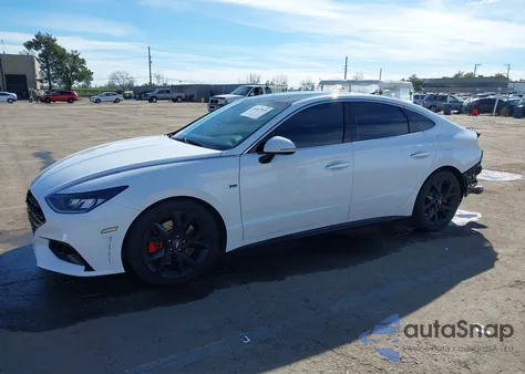 2022 Hyundai Sonata N Line Night Edition from USA, damaged, VIN 5NPEK4JC3NH146337